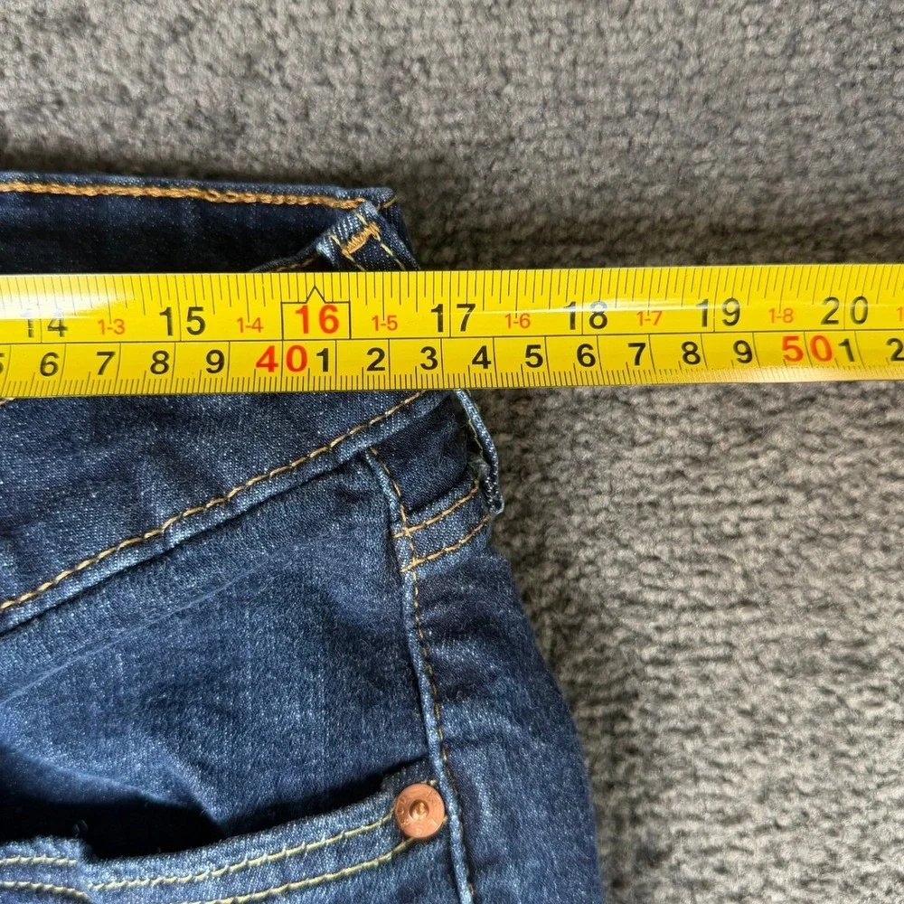 Levis 541 Athletic Taper Mens Jeans Dark Wash Blue Denim 38x32 Mid Rise